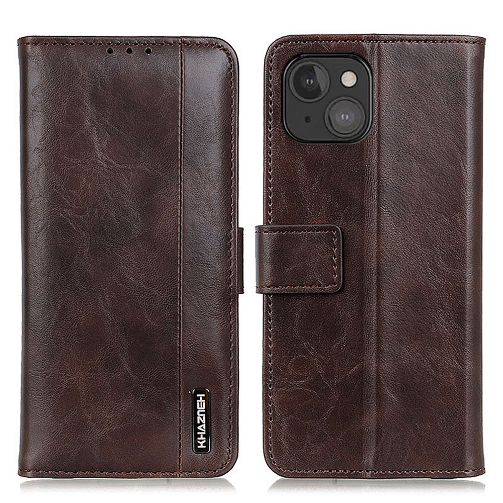 

Flip Folio Slim Premium PU Кошелек Кожаный Чехол С Подставкой Магнитного Замыкания Для IPhone 13 Mini 5,4 Дюйма - Коричневый, iPhone 13 mini