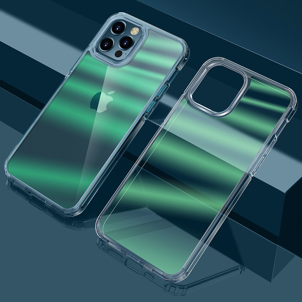 

Fukelai Optical Ice Crystal Series Series Изменение Цвета Neon Luster Shock Незащитный ПК + TPU Защитный Чехол Для IPhone 12 Pro 6.1 Дюйма - Зеленый Свет, iPhone 12 Pro