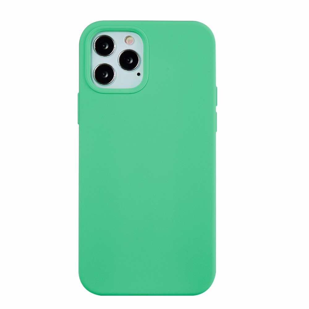 

MOCOLO K36 Liquid Silicone Slim Soft Aramid Fiber Lining Protective Case for iPhone 13 Pro Max 6.7 inch - Spearmint Green, iPhone 13 Pro Max