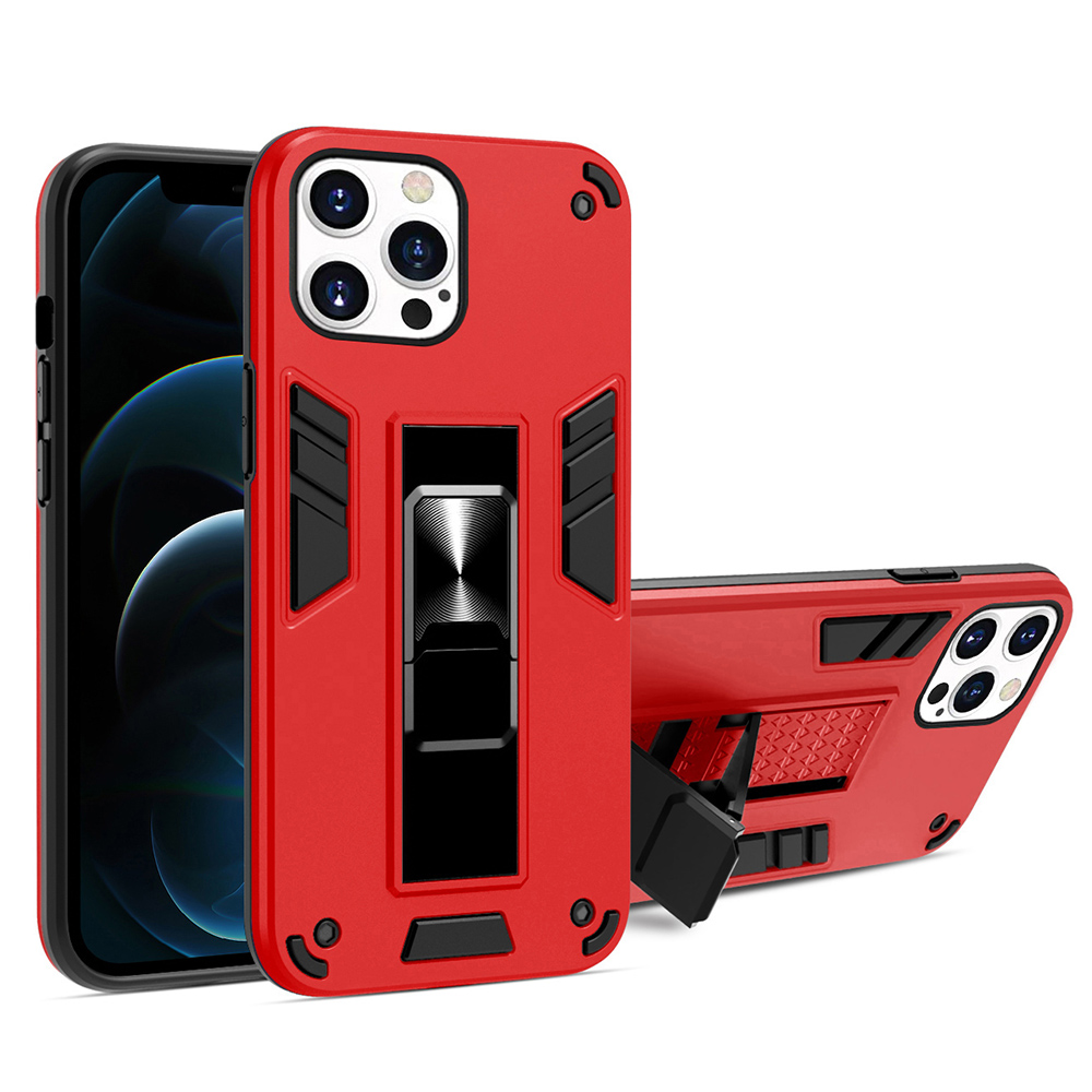 

Пк+tpu Hybrid Case Cope Protector с Листом Магнитного Металла Для Iphone 13 Pro Max 6,7 Дюйма - Красный, iPhone 13 Pro Max