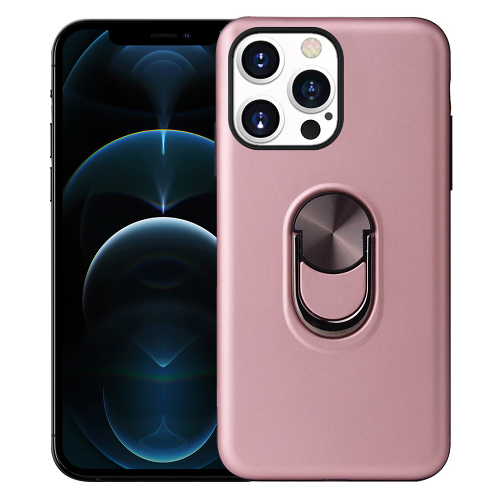 

Съемный 2-в-1 пк + TPU Гибридный Корпус Protector с Kickstand Для Iphone 13 Pro Max 6,7 Дюйма - Розовое Золото, iPhone 13 Pro Max