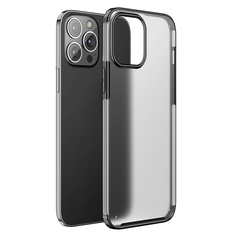 

IPAKY Soft TPU + Hard PC Rugged Shockproof Protective Case for iPhone 13 Pro 6.1 inch - Black, iPhone 13 Pro