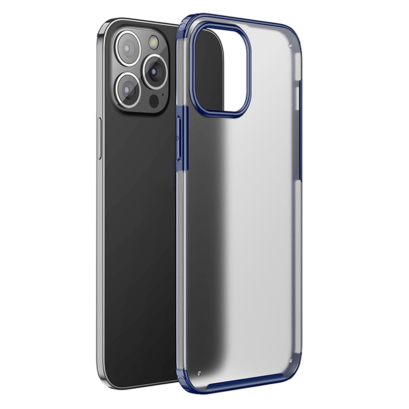 

Ipaky Soft TPU + Жесткий Компьютерный Ударный Защитный Корпус Для Iphone 13 Pro 6,1 Дюйма - Синий, iPhone 13 Pro