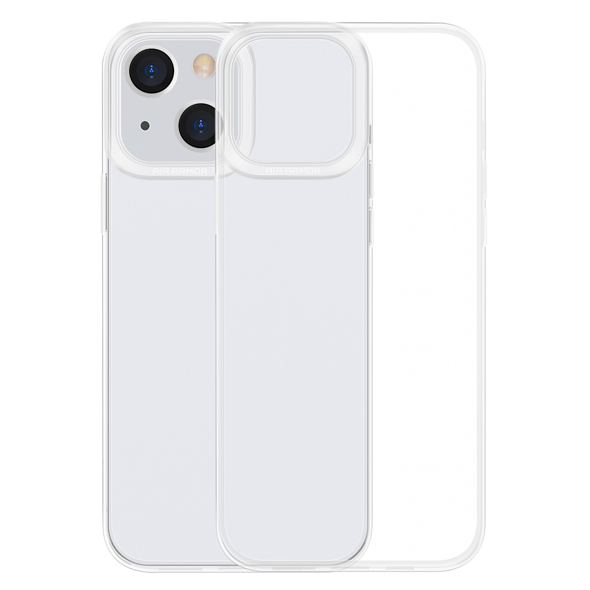 

BASEUS Simple Series Phone Case for iPhone 13 6.1 inch Transparent Shockproof TPU Cover - Transparent, iPhone 13