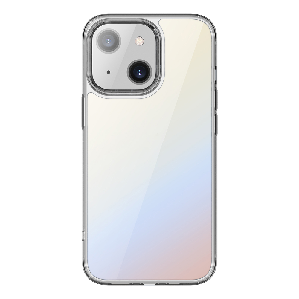 

Мученой Neon Series Laser Clear Красочный Прозрачный Стройный Ударопрочный Корпус TPU Для IPhone 13 PRO 6,1 Дюйма - Радужный Желтый, iPhone 13 Pro
