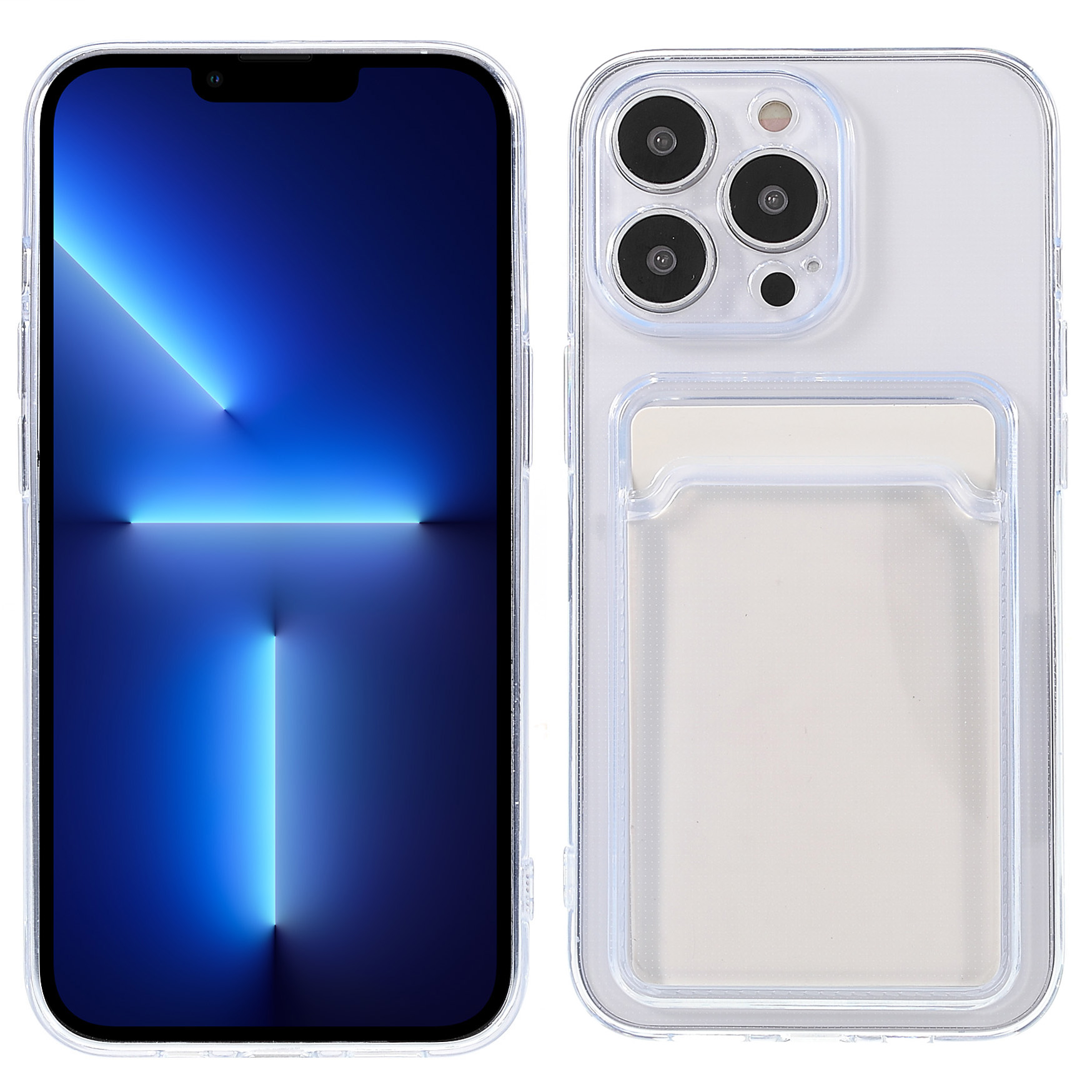 

Очистить Легкий Слот с Легкой Картой Мягкий Телефона TPU Для Iphone 13 Pro Max 6,7 Дюйма, iPhone 13 Pro Max