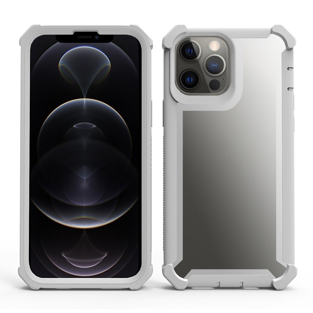 

Drop-probry PC + TPU Защитная Гибридная Оболочка Телефона Для Iphone 13 Pro 6,1 Дюйма - Серый, iPhone 13 Pro