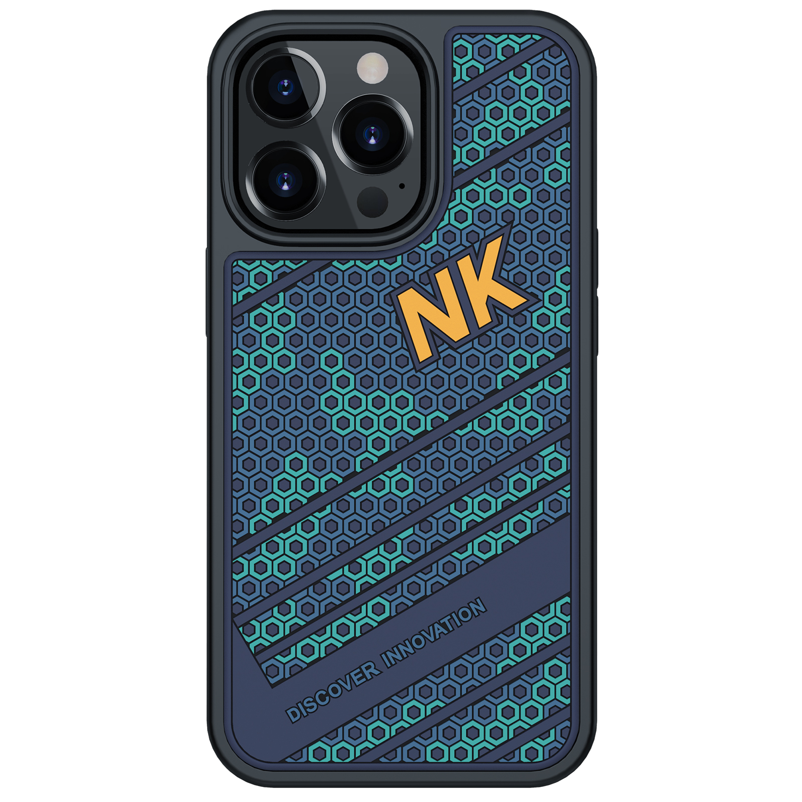 

NILLKIN Color Blocking Sports Style Honeycomb Texture PC + TPU Phone Case for iPhone 13 Pro 6.1 inch, iPhone 13 Pro