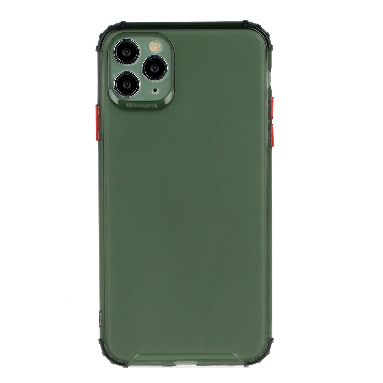 

Shockproof Thin Matte TPU Case Finish Profile Soft Back Protective Cover for Phone 13 Pro 6.1 inch - Blackish Green, iPhone 13 Pro