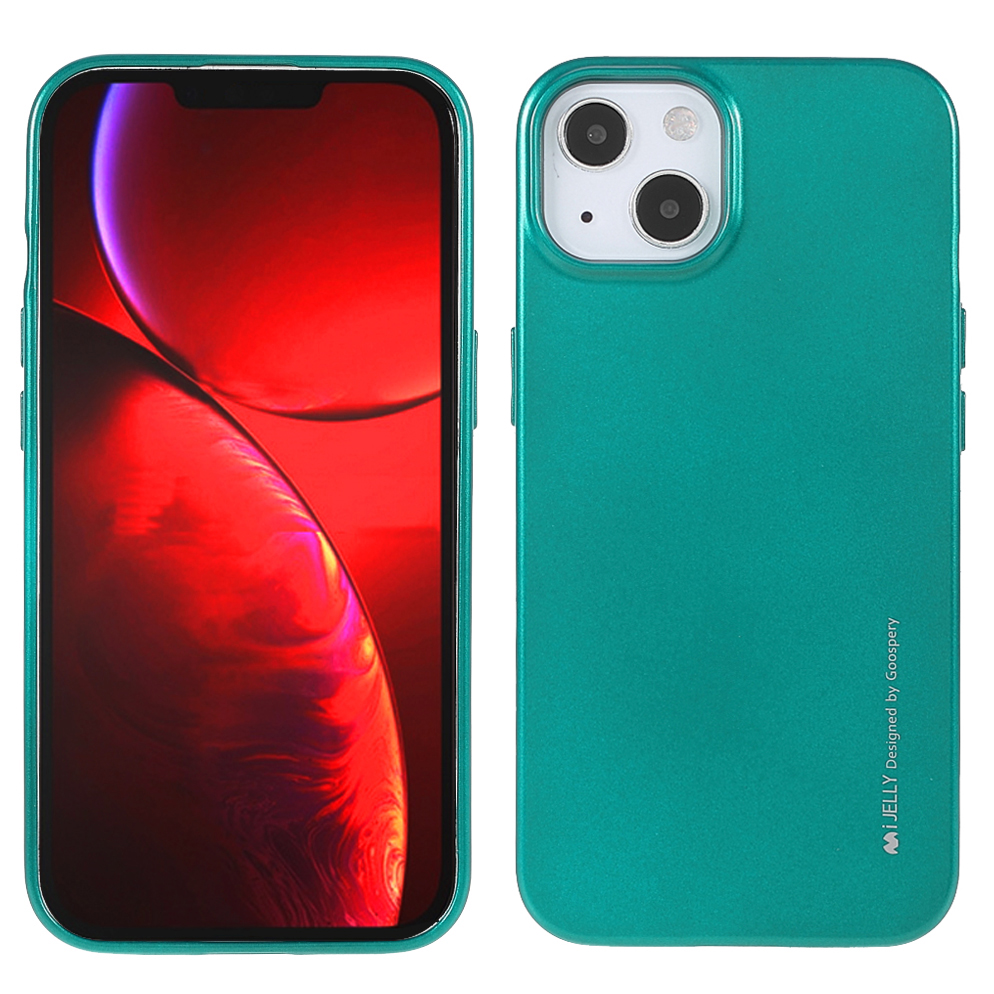

MERCURY GOOSPERY All-round Protection Anti-drop Soft TPU Phone Cover Shell for iPhone 13 mini 5.4 inch - Green, iPhone 13 mini
