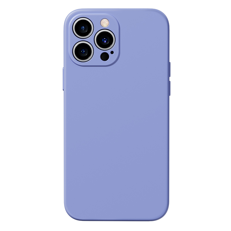

BENKS Magnetic Absorption Wireless Charging Silicone Phone Case Cover for iPhone 13 Pro 6.1 inch - Lavender, iPhone 13 Pro