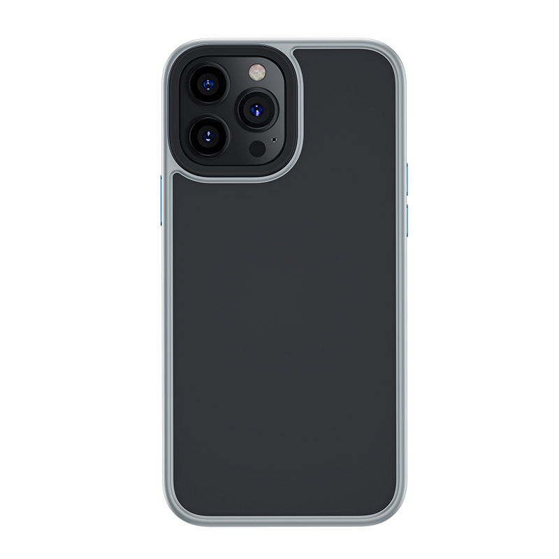 

Бенкс Shock -resean Tought Dual Layer Hard PC Soft TPU Slim Protective Case Для Iphone 13 Pro 6,1 Дюйма - Прозрачный Серый, iPhone 13 Pro