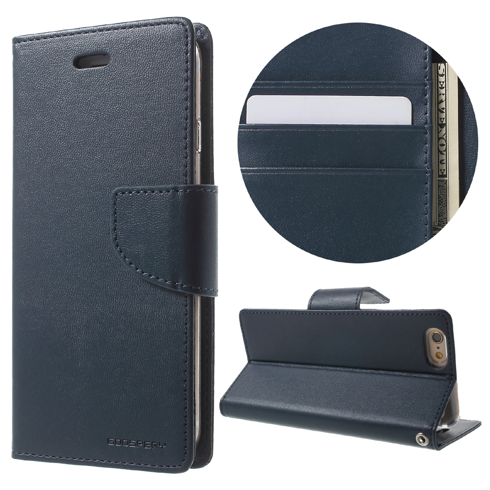 

Держатель Карты Mercury Goospery Bravo Дневник Для IPhone 6S / 6 - Темно-синий, iPhone 6s 4.7-inch