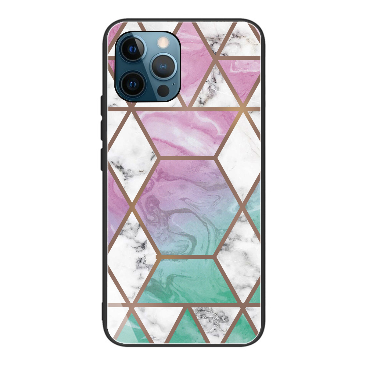 

All-Inclusive Pattern Price Закаленное Стекло + ТПУ Гибридный Телефон Защитный Чехол Для IPhone 13 Pro Max 6,7 Дюйма - Стиль С., iPhone 13 Pro Max