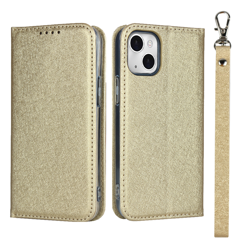 

Full Cover Silk Leather Flip Cover Pocket Pocket For Iphone 13 Mini 5.4 In - Kim.