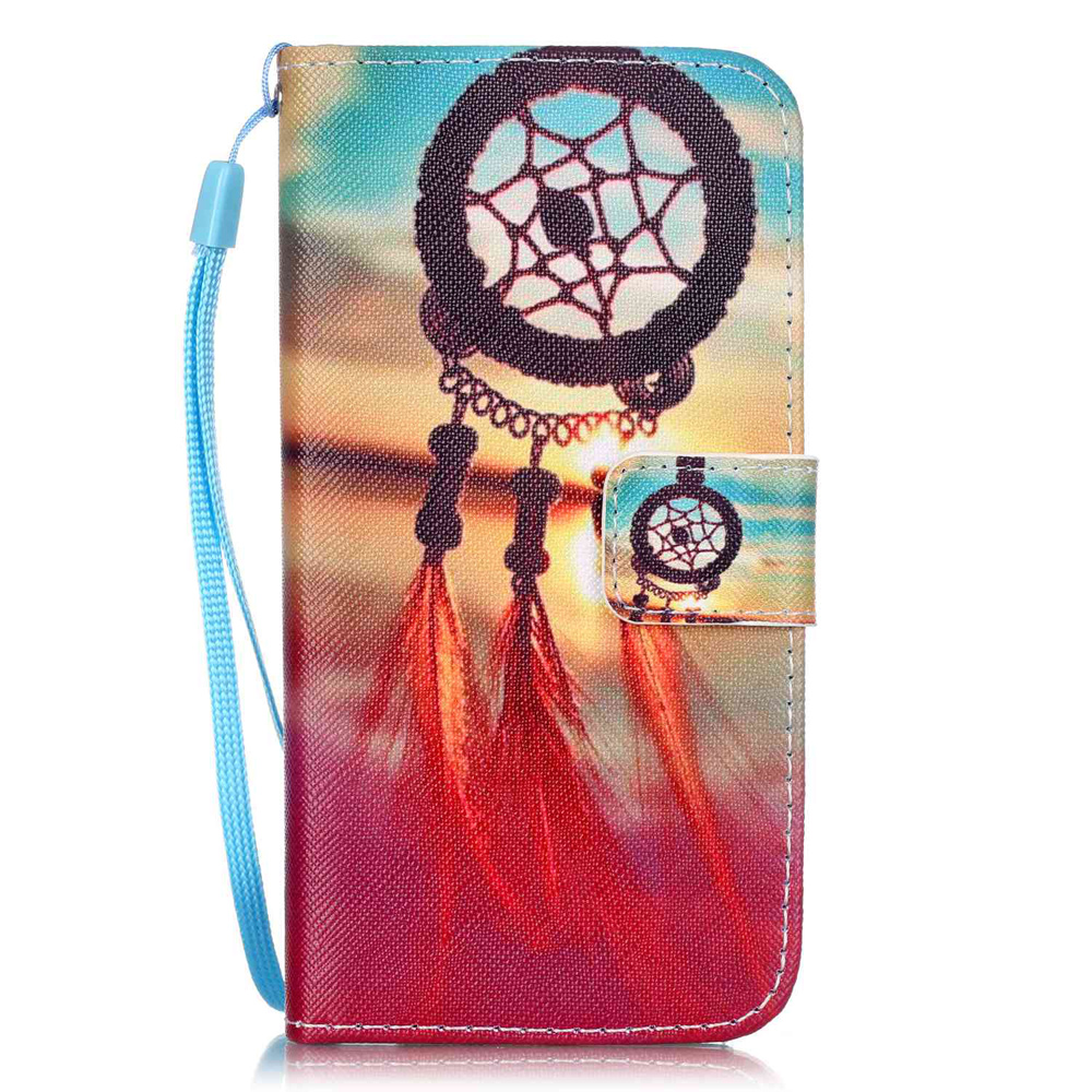 

Кожаная Крышка Для IPhone SE (2-го Поколения) / 8/7 - Dreamcatcher И Закат, iPhone SE (2nd Generation)