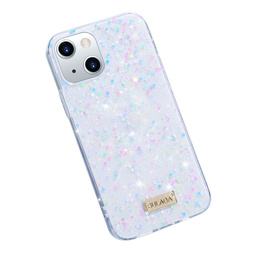 

Sulada Красочная Серия Эпоксидная Эпоксидная Декора - Многоцветный, iPhone 13 mini
