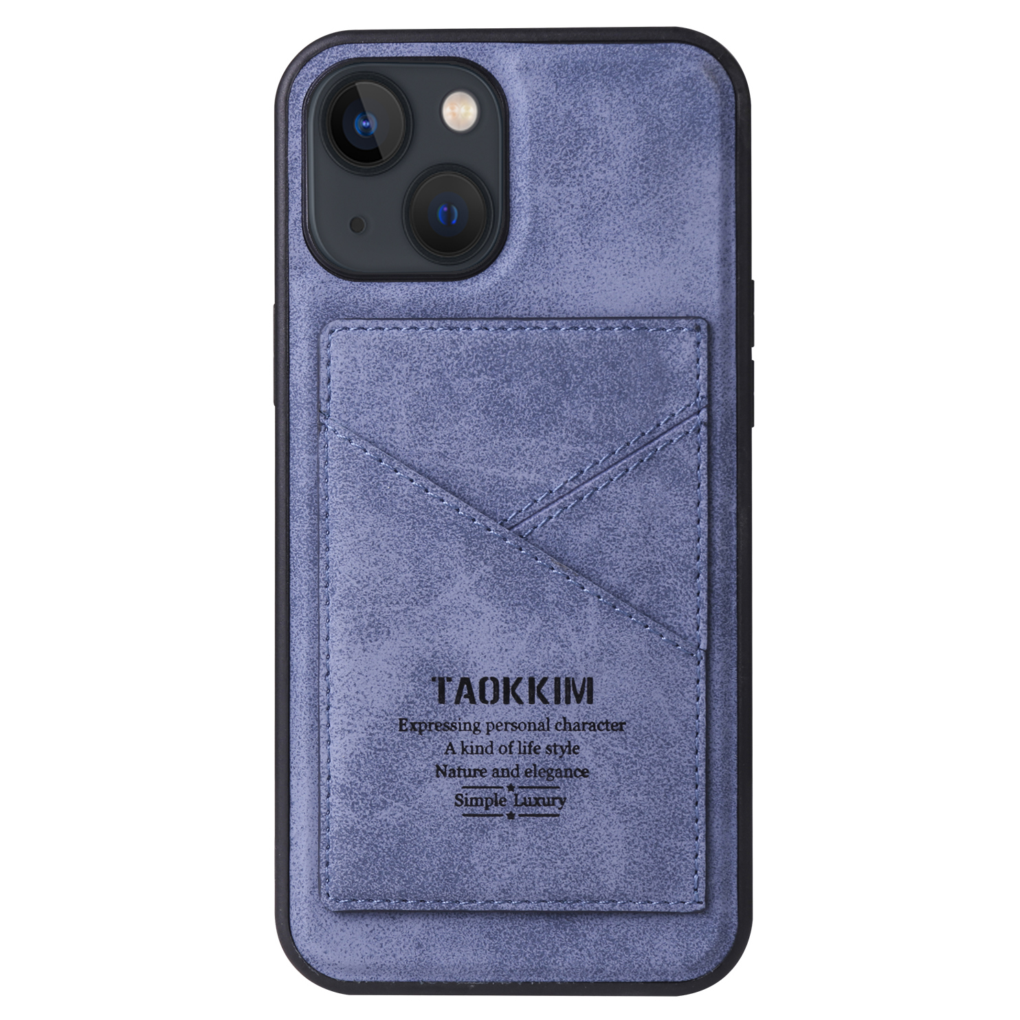 

Taokkim Retro Style Flip Phone Case Кожа Кожа и Телефона TPU с Кипкой и Слотом Для Iphone 13 Mini 5,4 Дюйма - Пурпурный, iPhone 13 mini