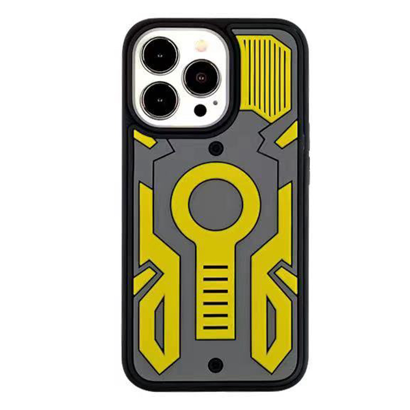 

Camouflage Bee Anti-fall Soft Silicone Case Cell Phone Shockproof Back Cover Shell for iPhone 13 Pro Max 6.7 inch - Camouflage/Yellow, iPhone 13 Pro Max