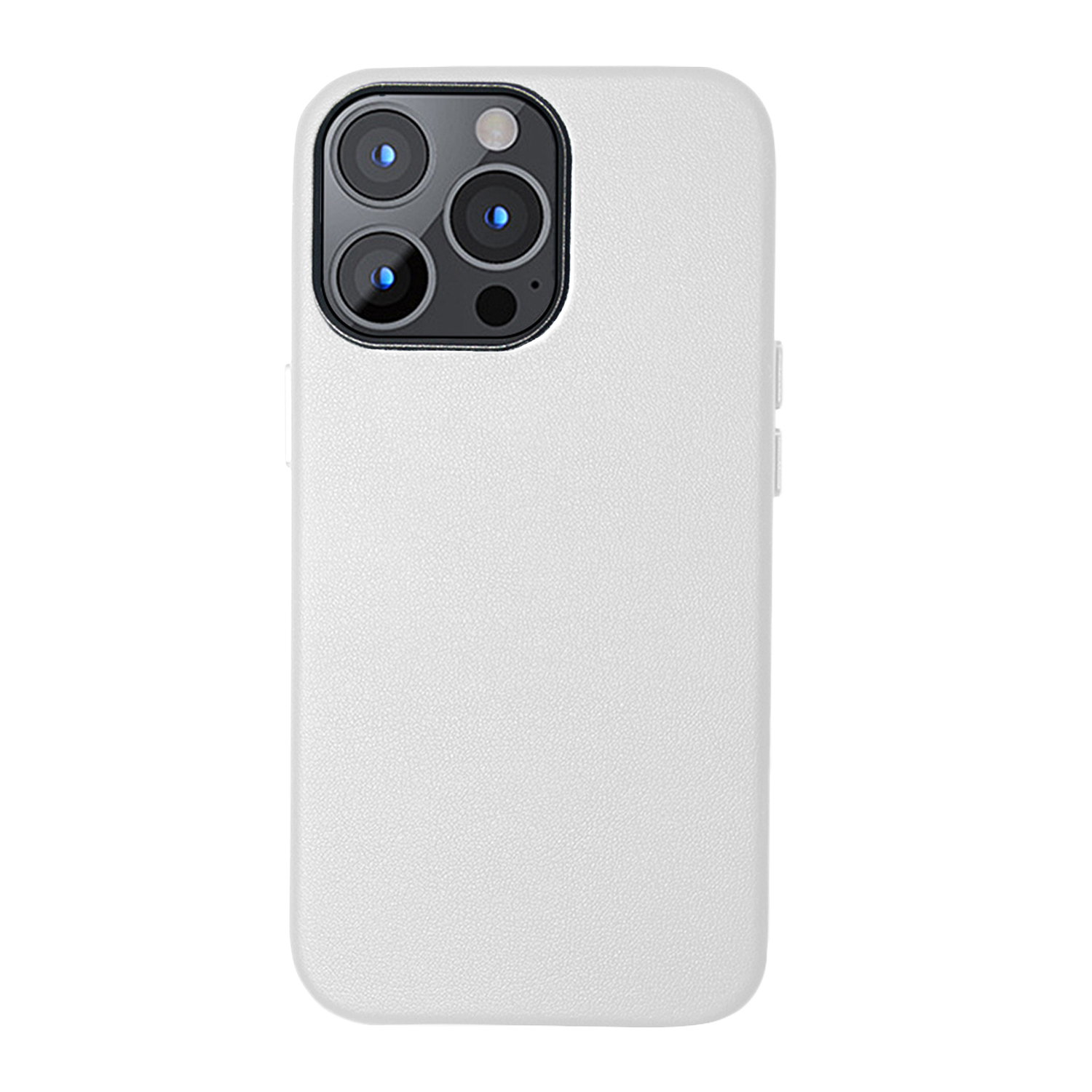 

Quality PU Leather and TPU Phone Case Protective Phone Cover for iPhone 13 Pro Max 6.7 inch - White, iPhone 13 Pro Max