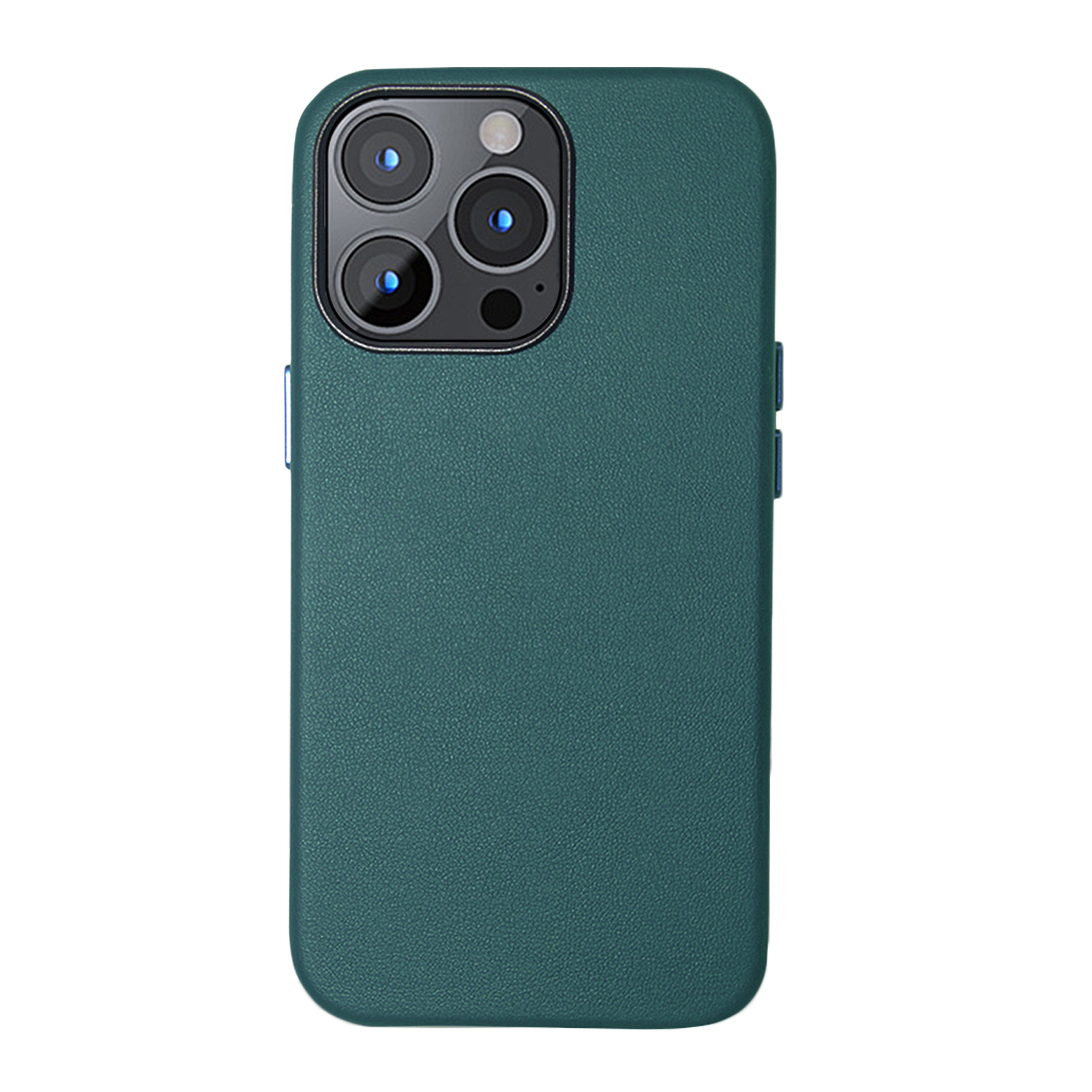 

Качественная Кожаная Кожа и TPU Телефона Защитный Телефон Для Iphone 13 Pro Max 6,7 Дюйма - Зеленый, iPhone 13 Pro Max