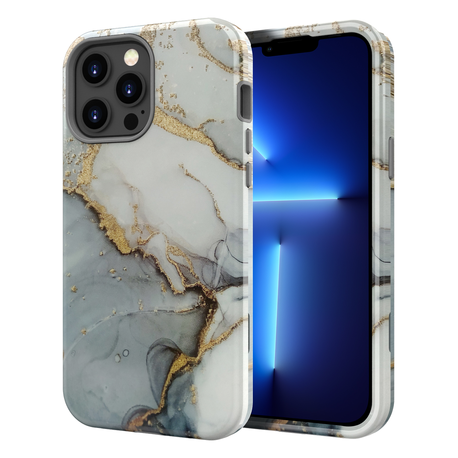 

Гибкий TPU + Hard PC Shock -resection Smooth Touch Trancing Transfer Printing Chase Для Iphone 13 Pro Max 6,7 Дюйма - Стиль D, iPhone 13 Pro Max