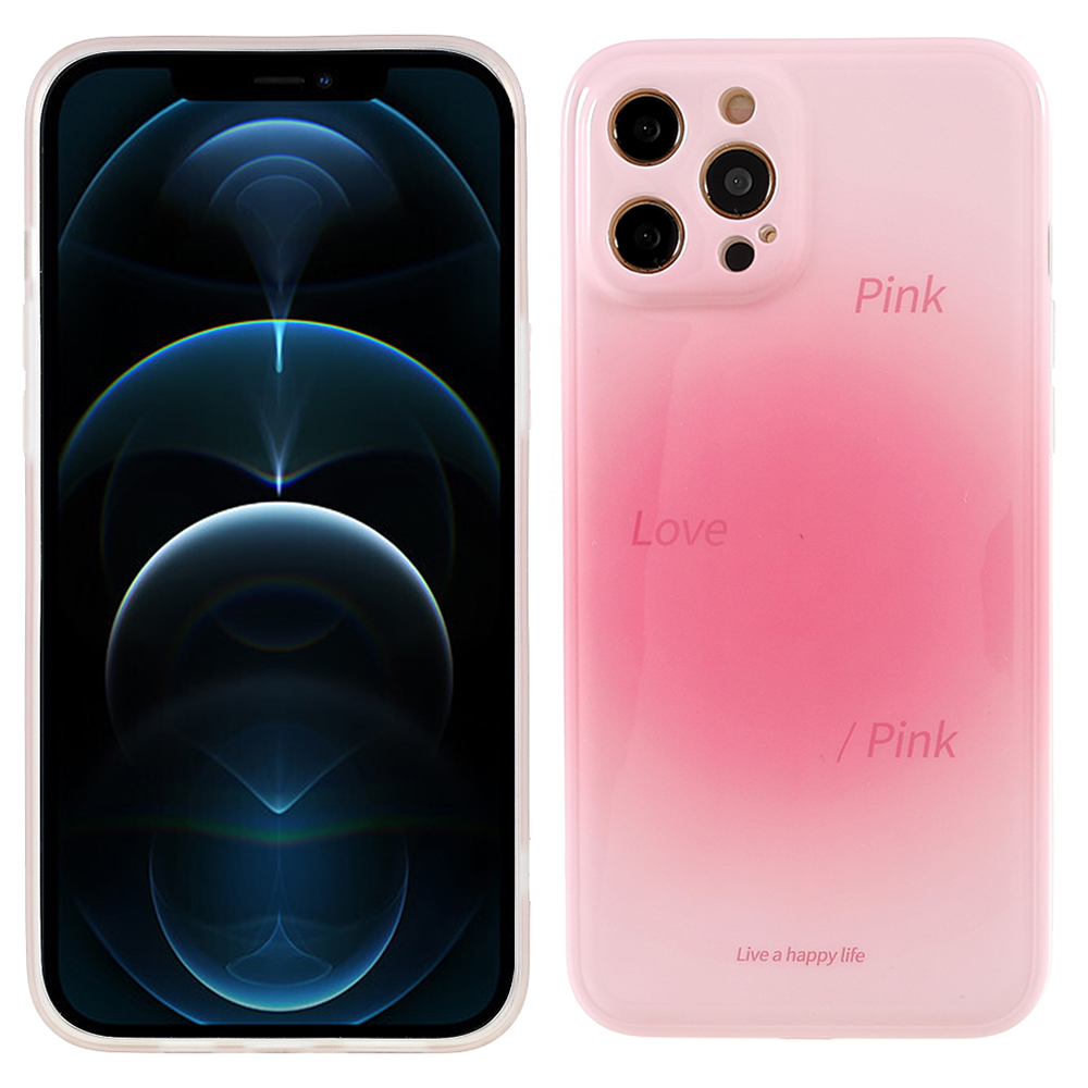 

Цвет Цветущий Дизайн Мягкий TPU Телефонный Чехол Для IPhone 12 Pro Max 6,7 Дюйма - Розовый, iPhone 12 Pro Max