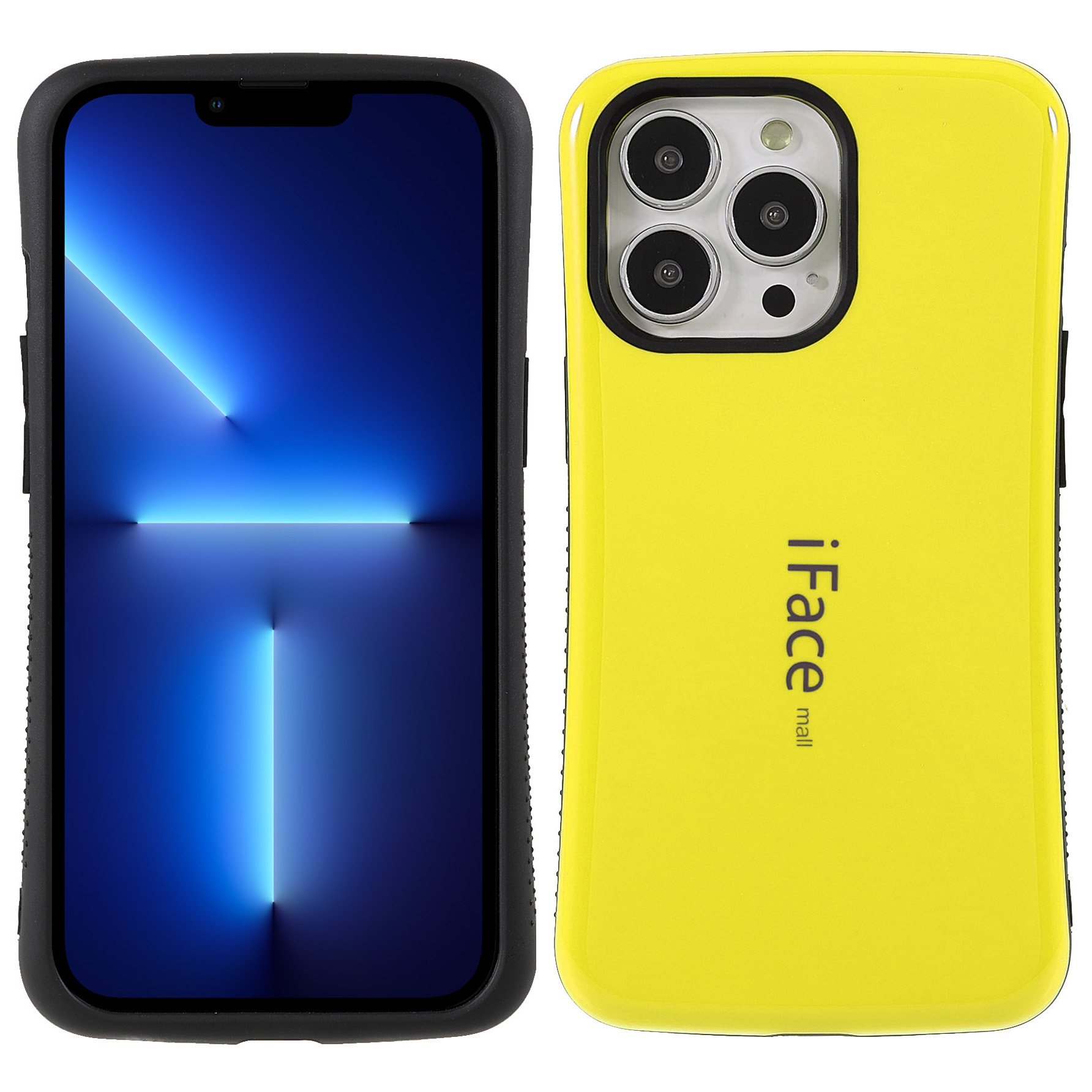 

Iface Mall PC + TPU Сторона Без Скольжения. - Желтый, iPhone 13 Pro