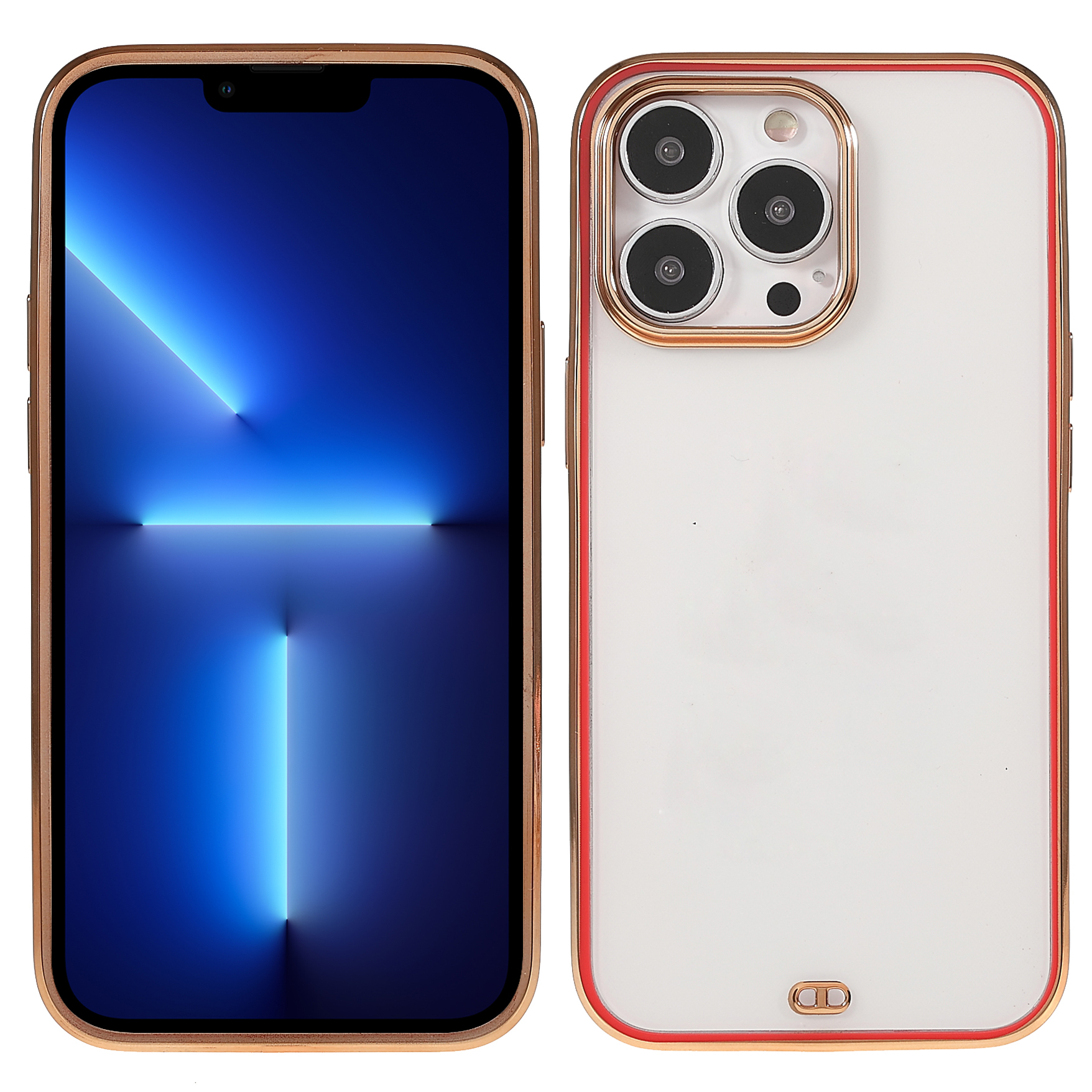 

Гибкий Свет Гибкий Мягкий TPU Точный Корпус Телефона Для Iphone 13 Pro 6,1 Дюйма - Красный, iPhone 13 Pro