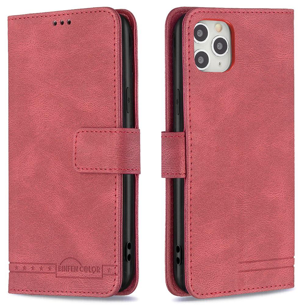 

Binfen Color BF09 Rfid-блокировка Против Fall Anti-scratch PU - Красный, iPhone 11 Pro Max 6.5 inch