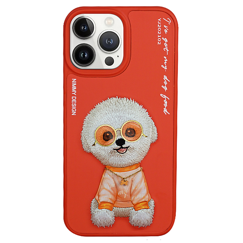 

Nimmy For Iphone 13 Pro 6,1 Дюйма Shock-resean Phone Case с Вышивкой не Скользит Защитная Оболочка с Царапиной. - N-S-YJ02, iPhone 13 Pro