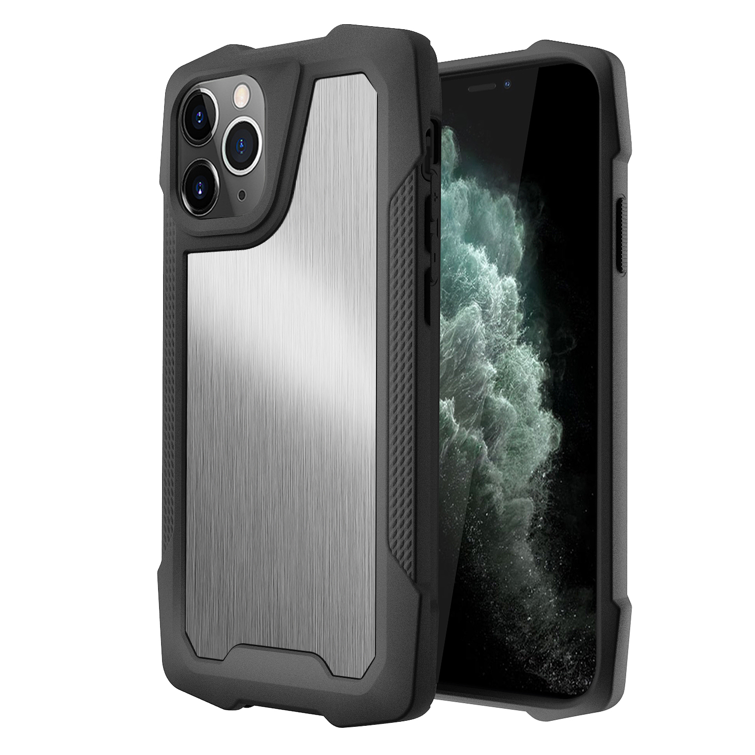 

Для Iphone 11 Pro Max 6,5-дюймовый Износостойкий, Устойчивый - Чистка/серебро, iPhone 11 Pro Max 6.5 inch