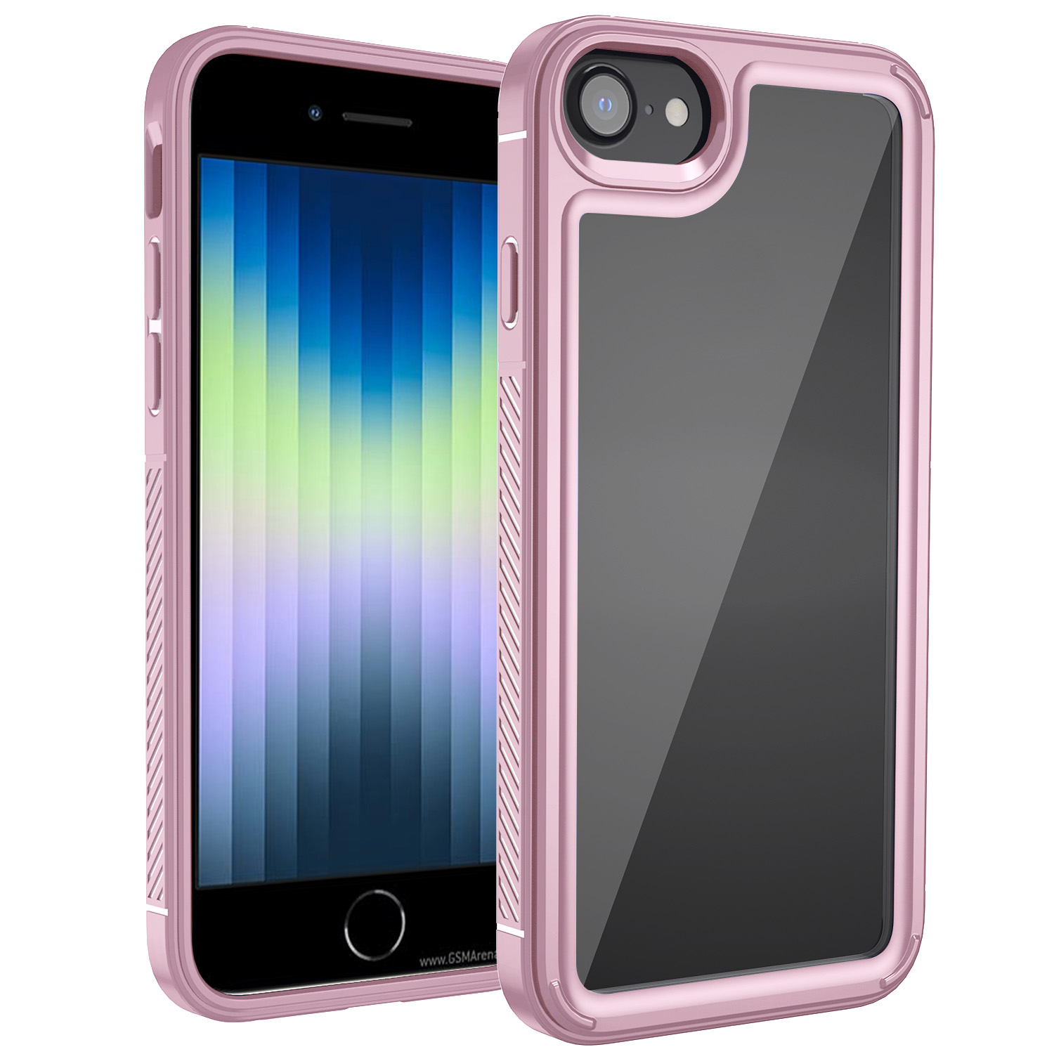 

Для Iphone SE (2022)/SE (2020)/iPhone 7/8 4,7 Дюйма по Защите Телефона. - Розовый, iPhone SE (2022)