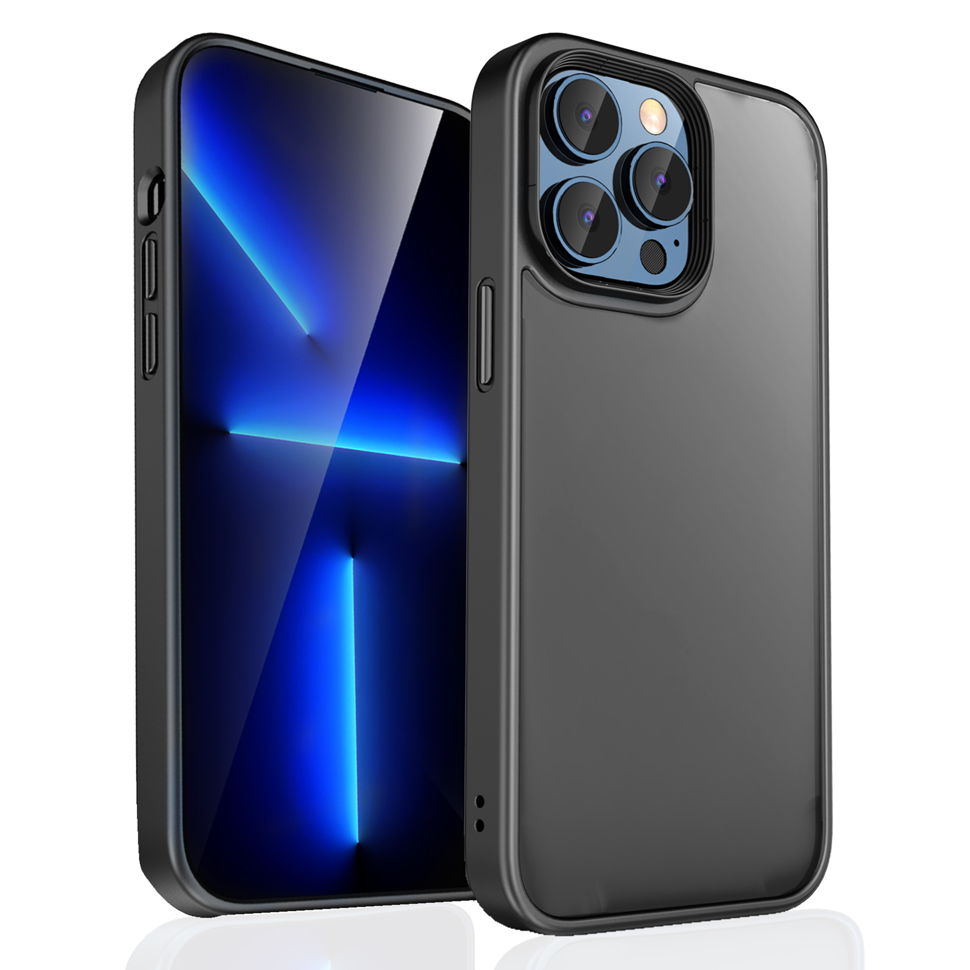 

MOCOLO K33 Western Dragon Anti-scratch-telefonhülle Für Iphone 15 Pro Max Schütze Matte Telefonschale Mit Aluminiumlegierungschaltfläche - Schwarz, iPhone 15 Pro Max