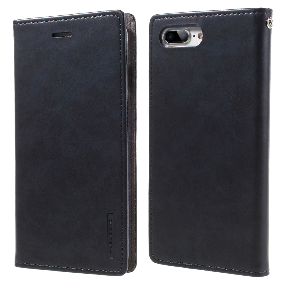 MERCURY GOOSPERY Blue Moon Leather Stand Case for iPhone 8 Plus / 7 Plus - Dark Blue, iPhone 8 Plus 5.5 inch
MERCURY GOOSPERY Blue Moon Leather Stand Case for iPhone 8 Plus / 7 Plus - Dark Blue, iPhone 8 Plus 5.5 inch