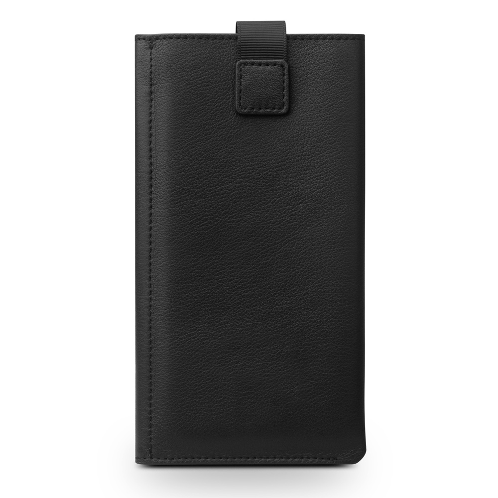 

QIALINO Genuine Leather Wallet Pouch Phone Case for iPhone 7 Plus - Black
