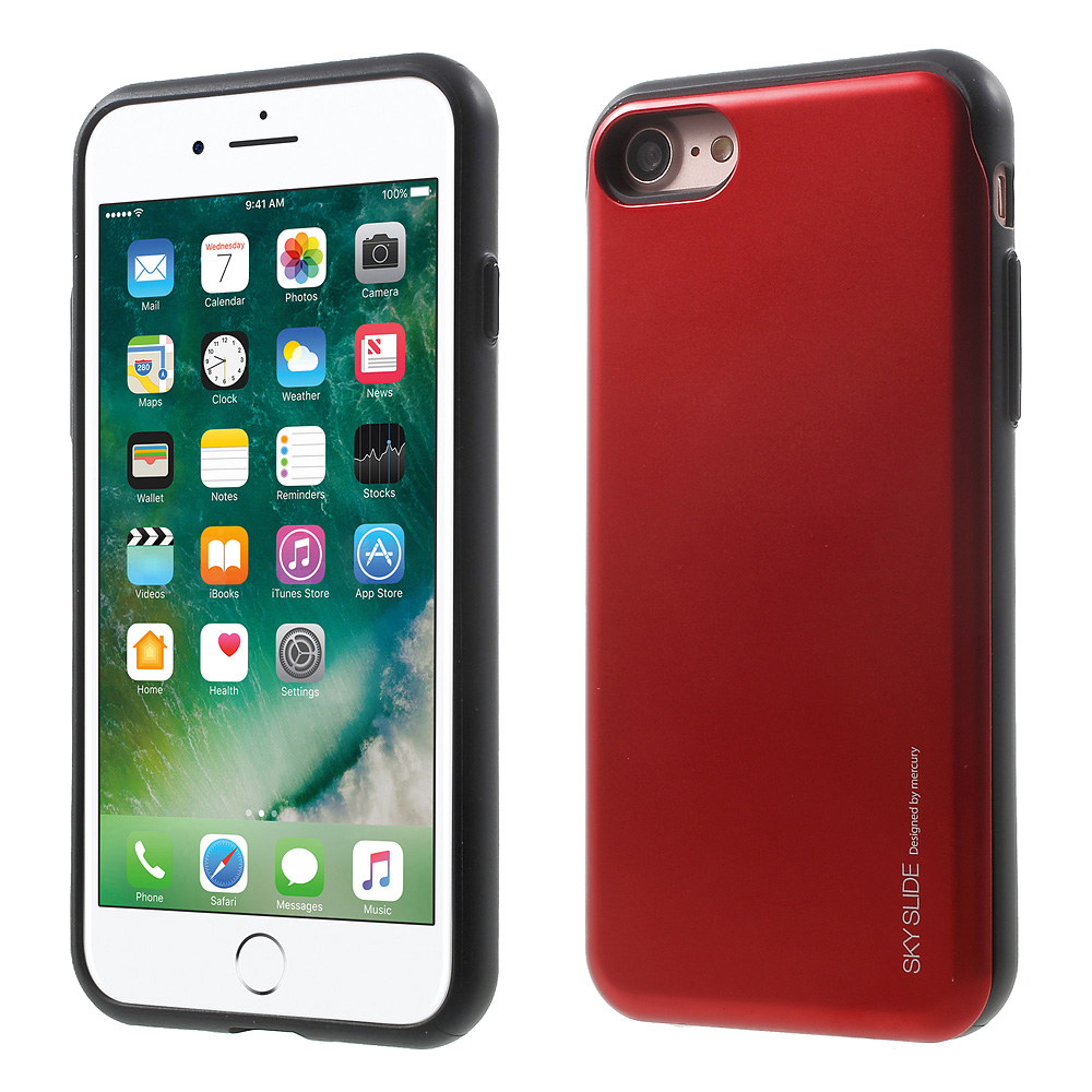

Держатель Карты Goospery Sky Mercury Goospery Sky PC TPU Гибридная Для IPhone 8/7 4,7 Дюйма - Красный, iPhone 8 4.7 inch