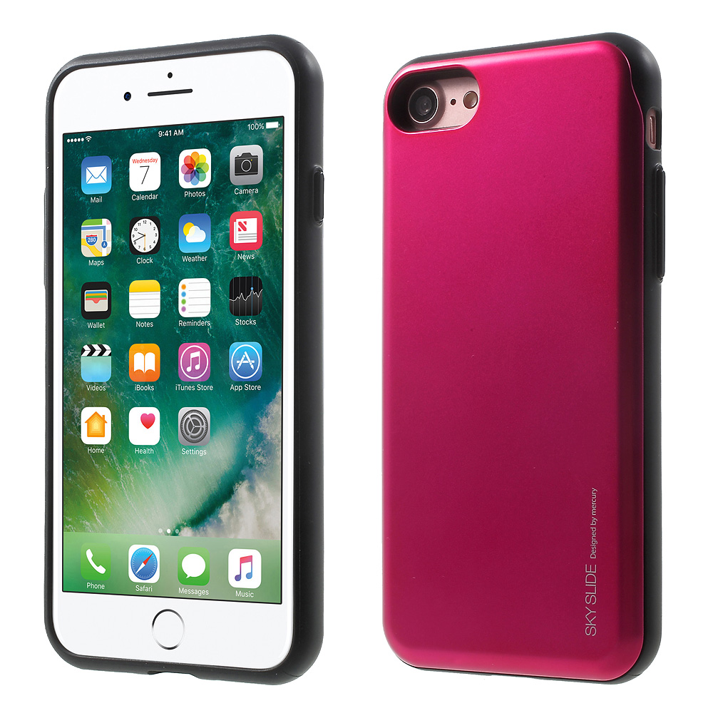 

Обложка Бампера Mercury Goospery Sky Swels Для IPhone 8/7 4.7 Держатель Карты PC TPU Shell - Роза, iPhone 8 4.7 inch