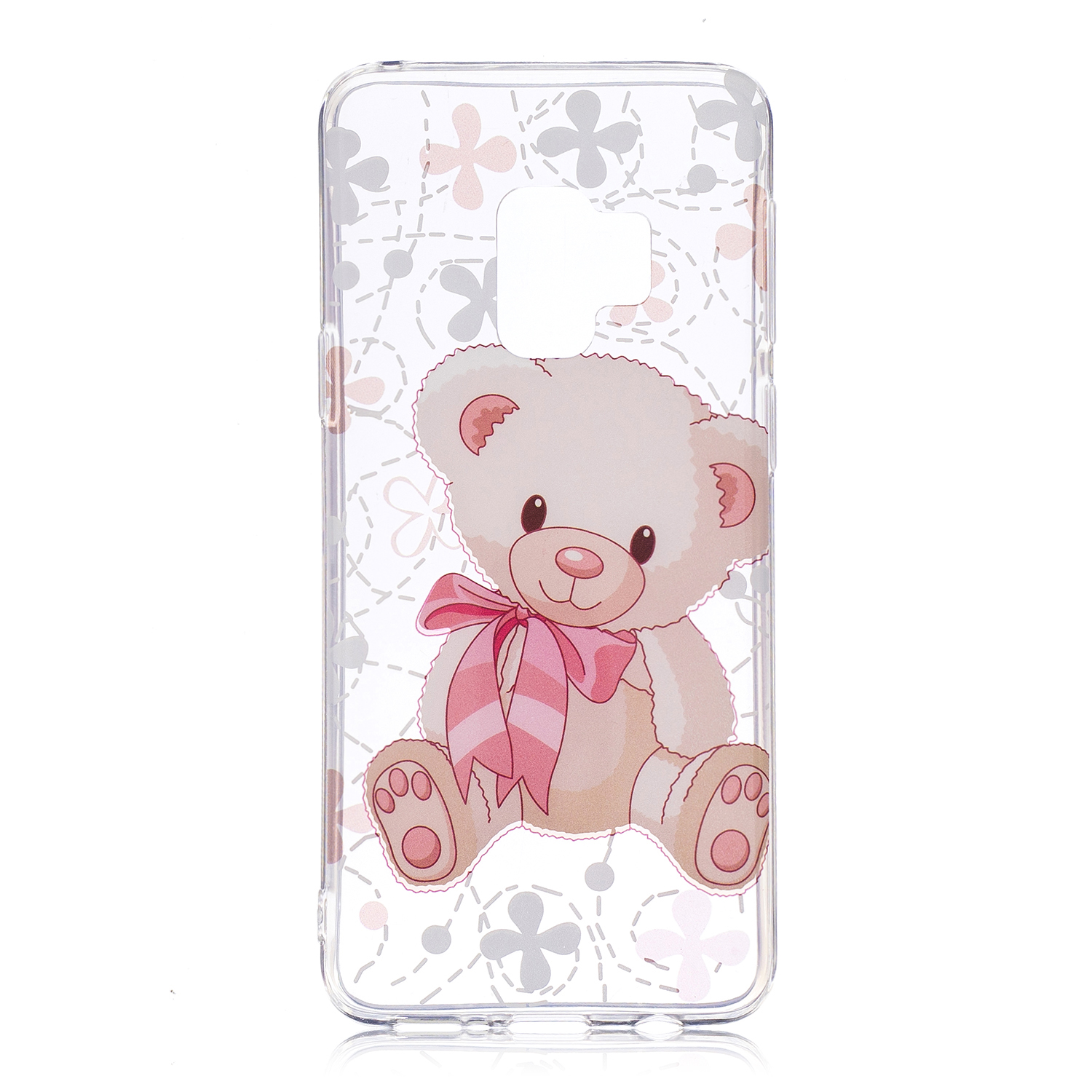 

Patterned IMD Soft TPU Back Case for Samsung Galaxy S9 - Cute Bear, Galaxy S9