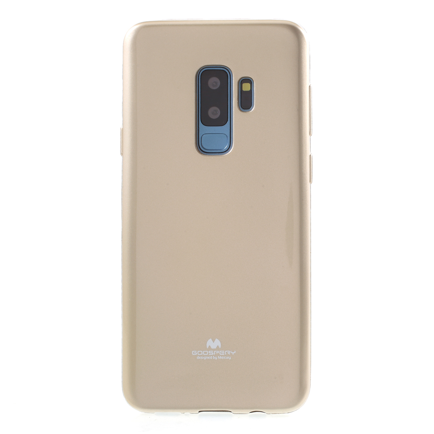 

MERCURY GOOSPERY Jelly Glitter Powder TPU Phone Case Cover for Samsung Galaxy S9 Plus SM-G965 - Gold, Galaxy S9+