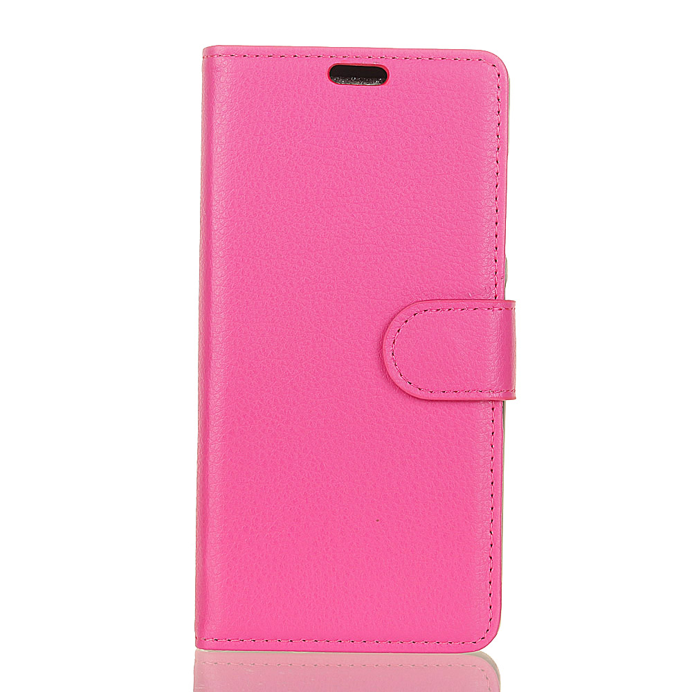 

Litchi Texture Wallet Stand Leather Shell for Samsung Galaxy A6 (2018) - Rose, Galaxy A6 (2018)