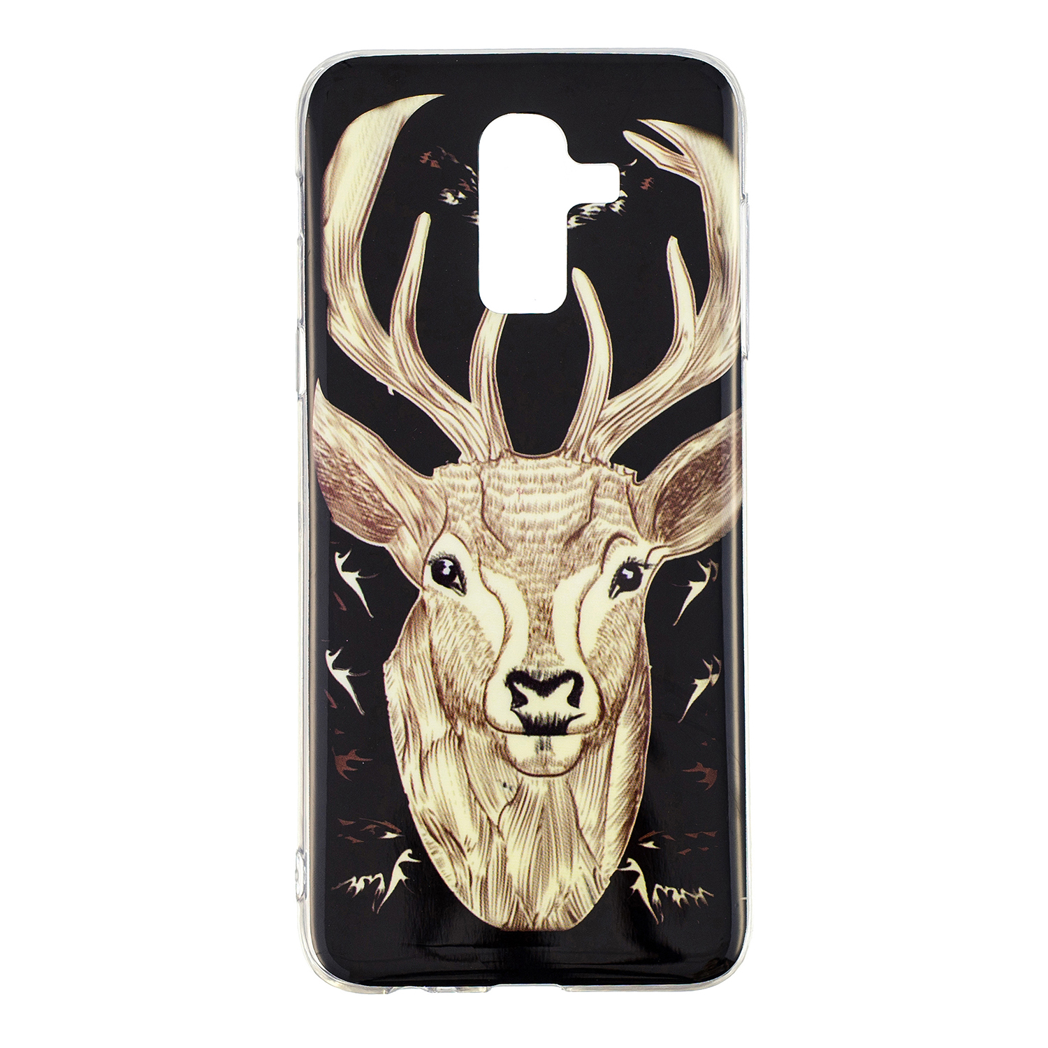 

Luminous IMD Patterned Soft TPU Mobile Case for Samsung Galaxy J8 (2018) - Elk, Galaxy J8 (2018)