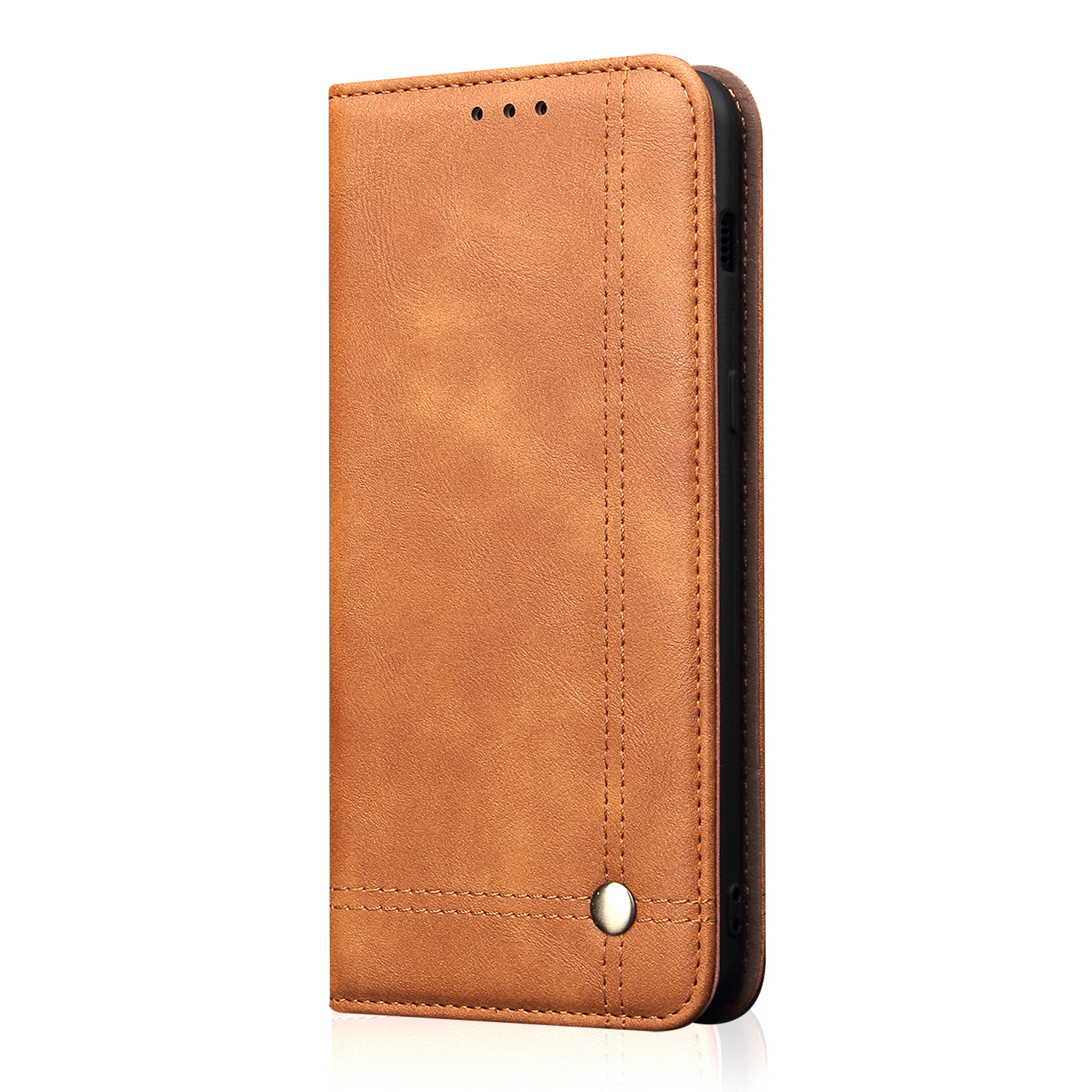 

Retro Style Crazy Horse Leather Wallet Stand Case for Samsung Galaxy S10 Plus - Brown, Galaxy S10 Plus