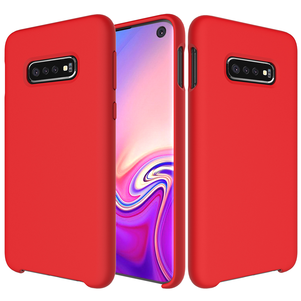 

Оболочка Жидкого Силиконового Протектора Для Samsung Galaxy S10E - Красный, Galaxy S10e