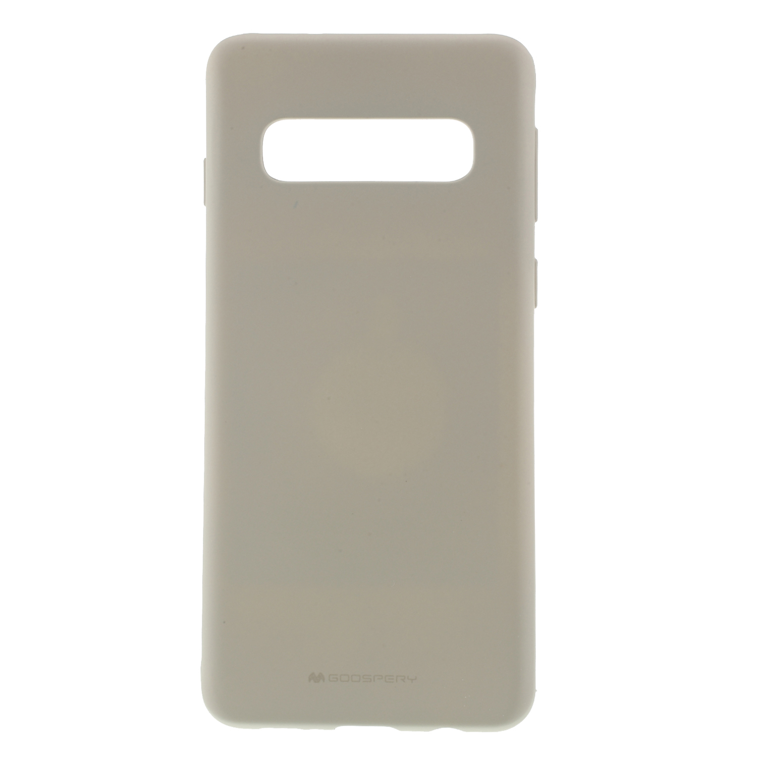 

MERCURY GOOSPERY Matte Skin TPU Phone Shell for Samsung Galaxy S10 - Grey, Galaxy S10
