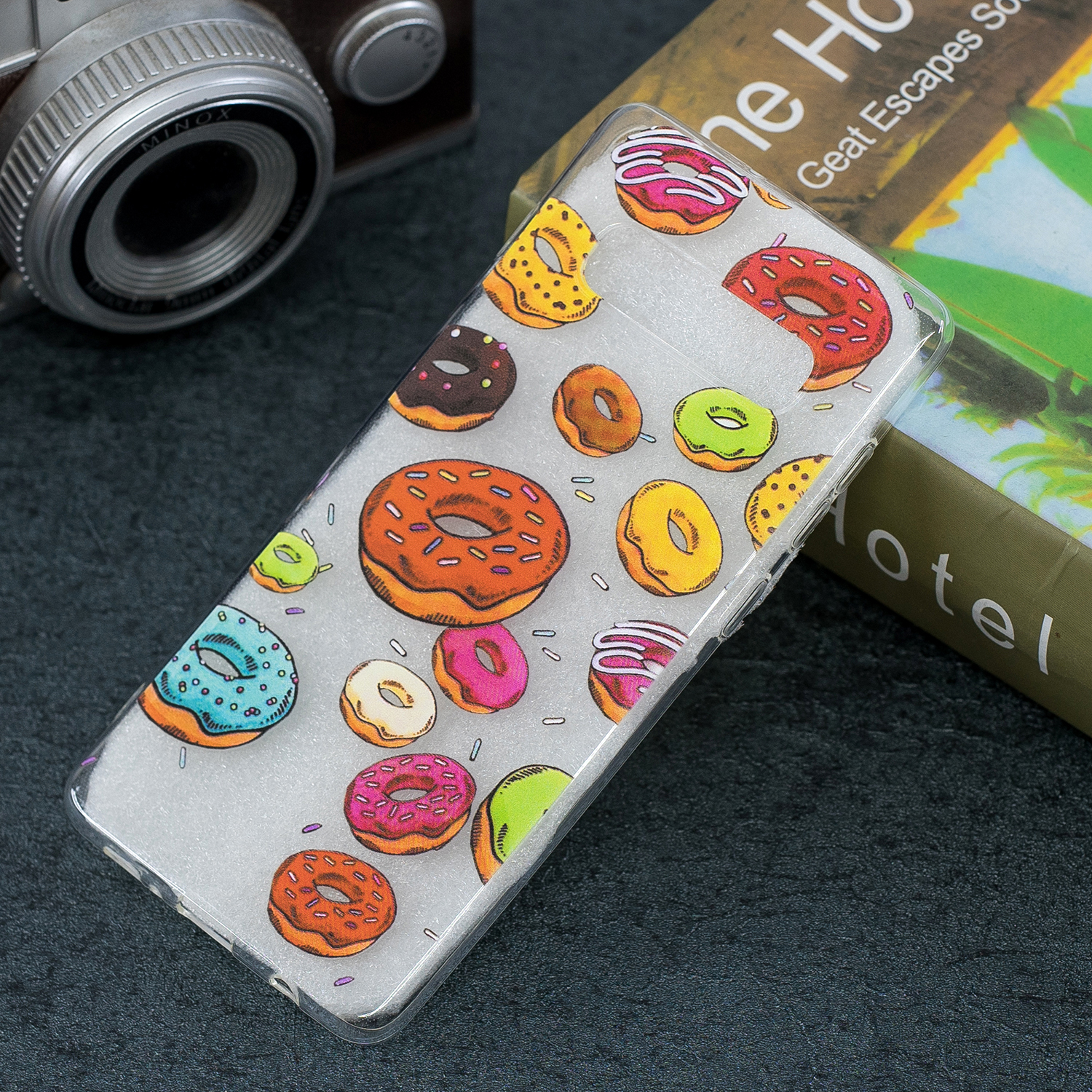

Pattern Printing Soft TPU Shell for Samsung Galaxy S10 - Doughnut, Galaxy S10