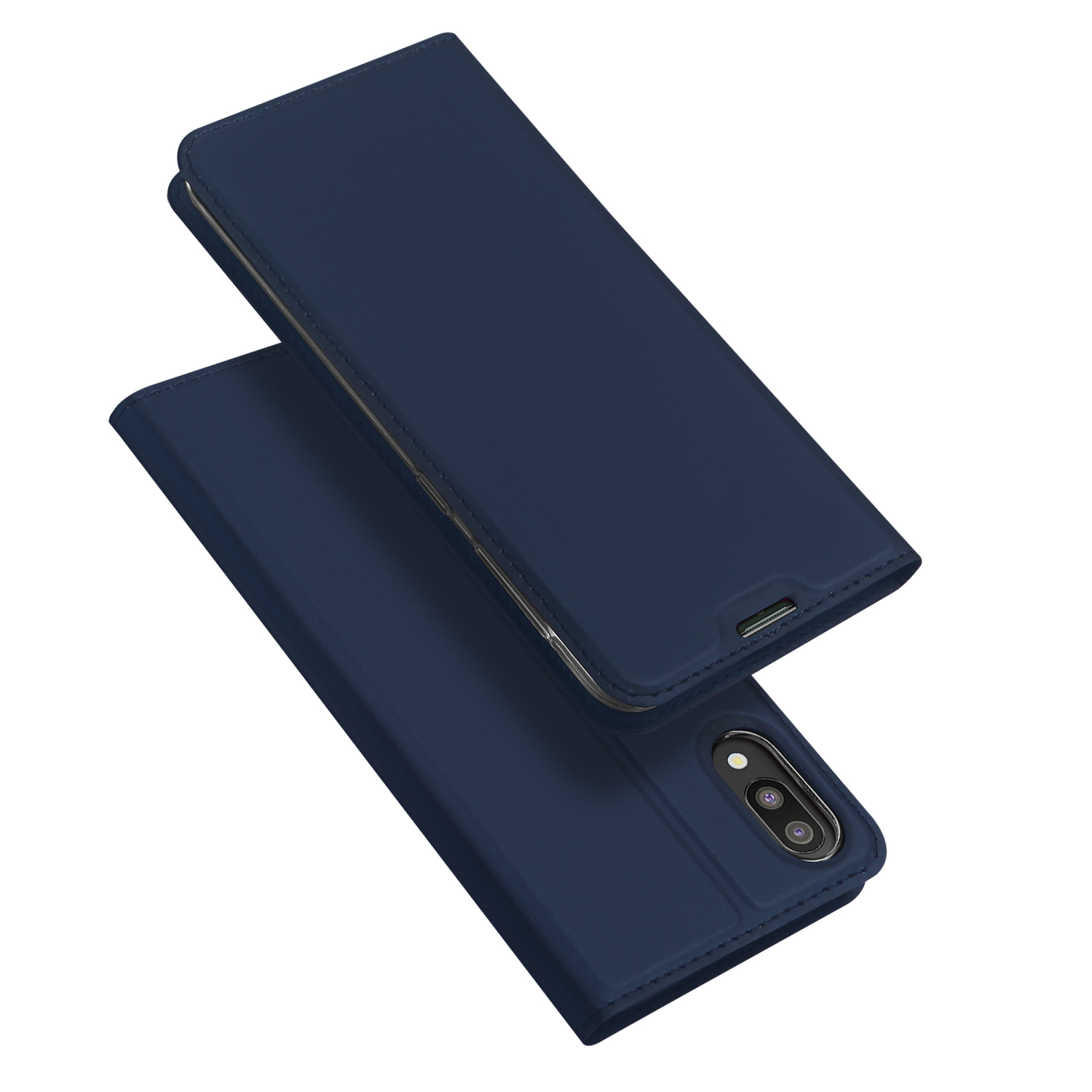 

Корпус Кожи Dux Ducis Skin Pro Series Для Samsung Galaxy M10 - Темно-синий, Galaxy M10