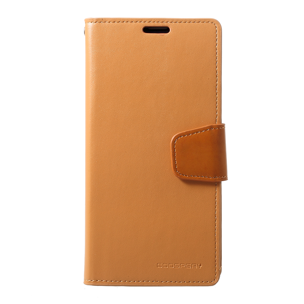 

MERCURY GOOSPERY Sonata Diary Leather Wallet Cover for Samsung Galaxy S10 - Brown, Galaxy S10