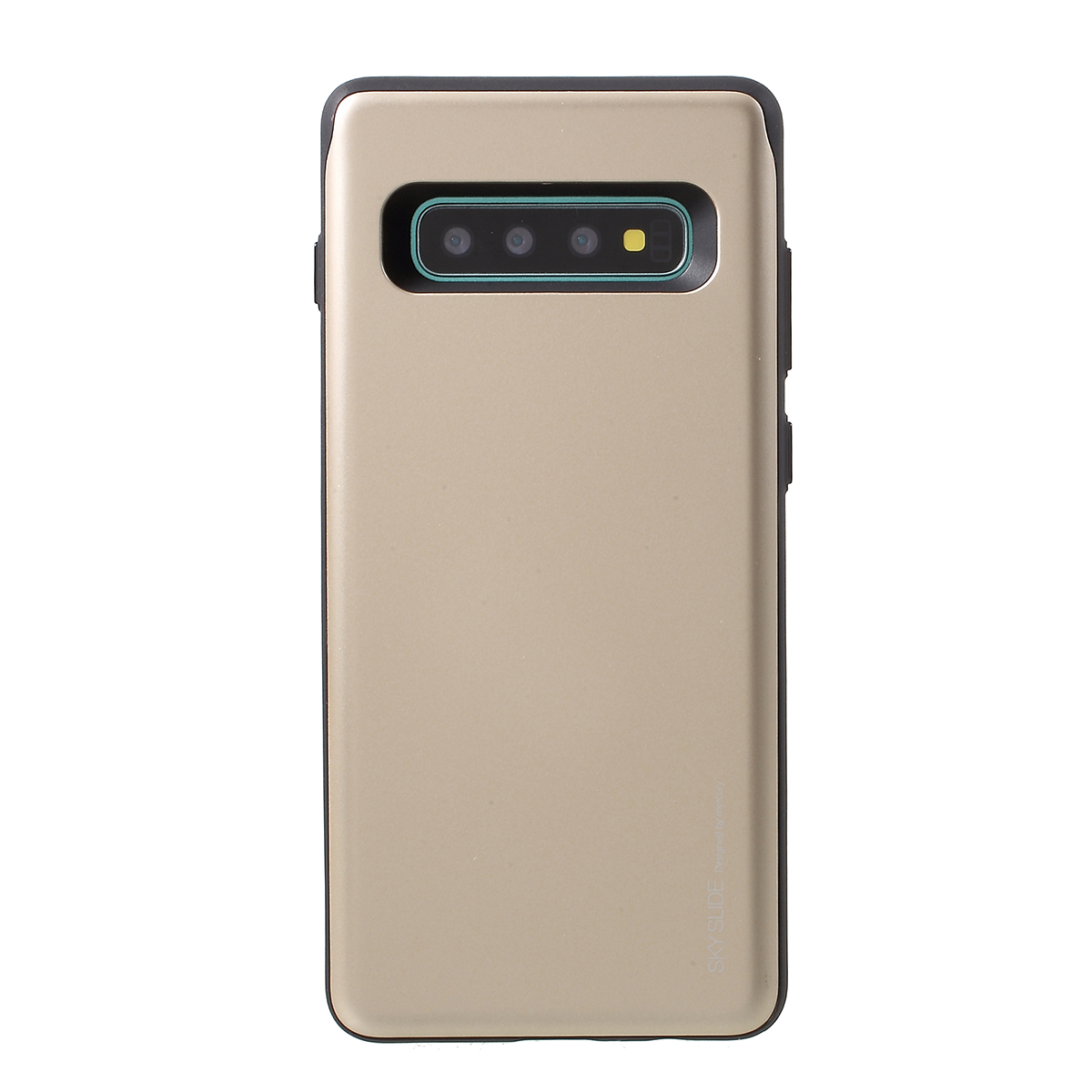 

Mercury Goospery Sky Серии Sweld PC TPU Держатель Карты Case Для Samsung Galaxy S10 - Золото, Galaxy S10