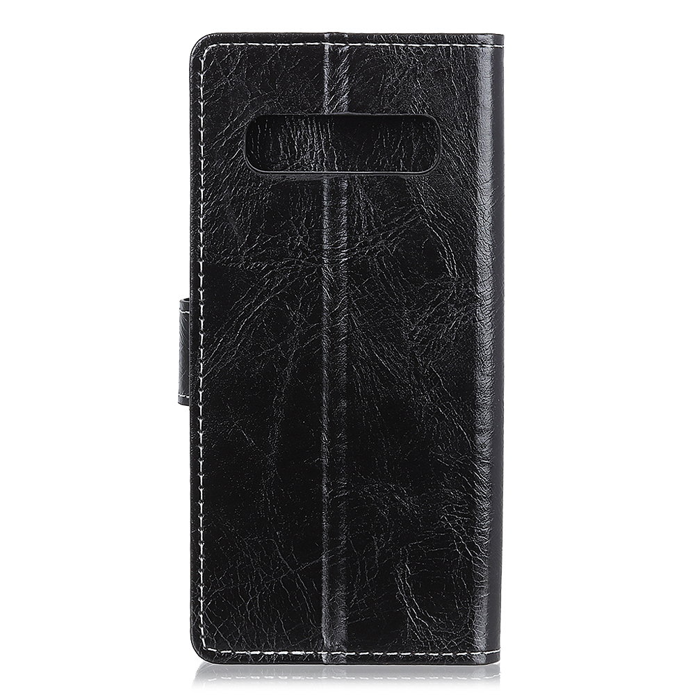 

Crazy Horse Leather Wallet Case for Samsung Galaxy S10 5G - Black, Galaxy S10 5G